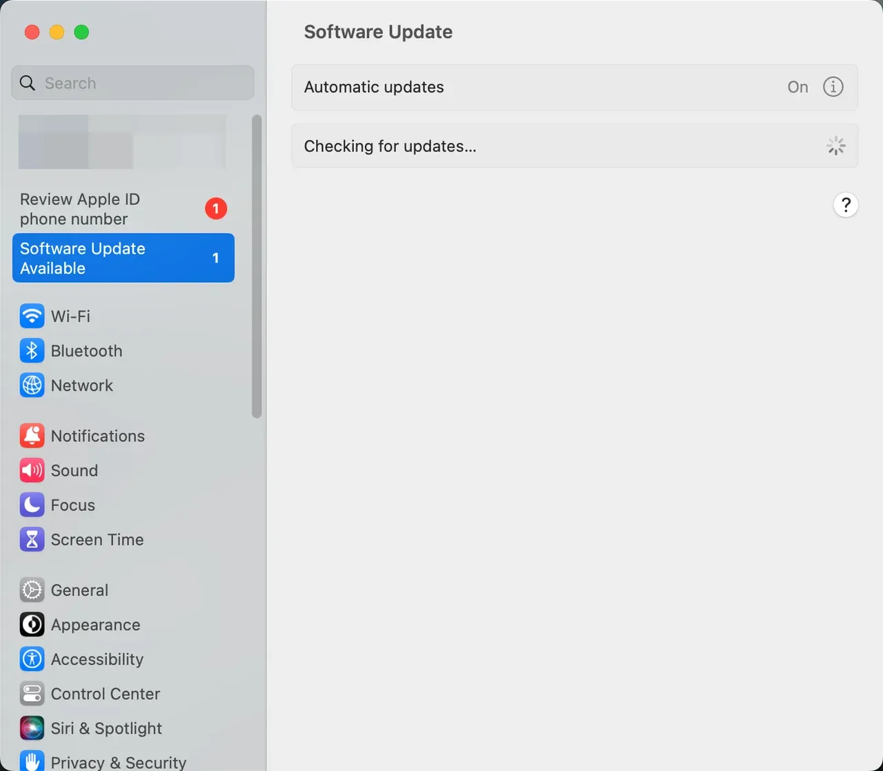 更新 macOS