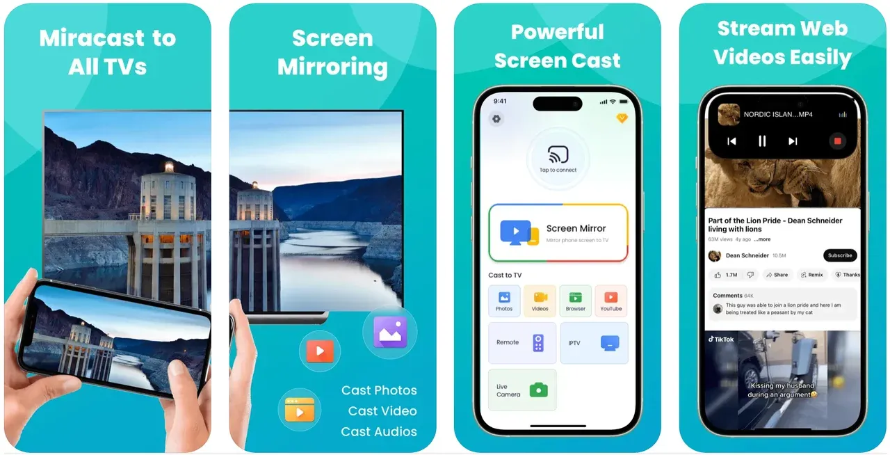 iPhone 投屏 App 对比表