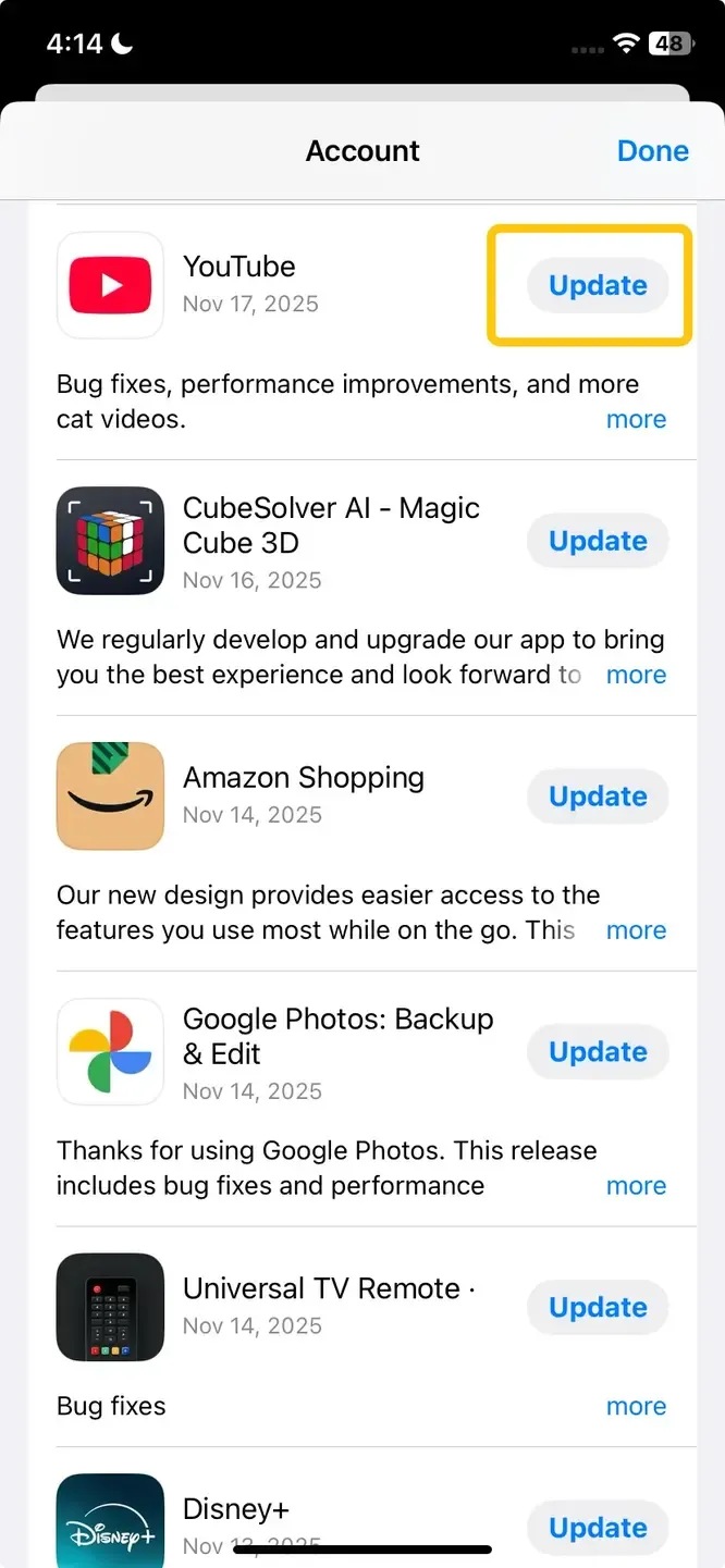 更新 Chromecast 与 App