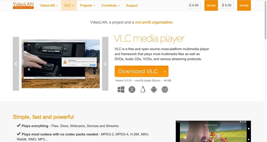 VLC 投屏卡顿